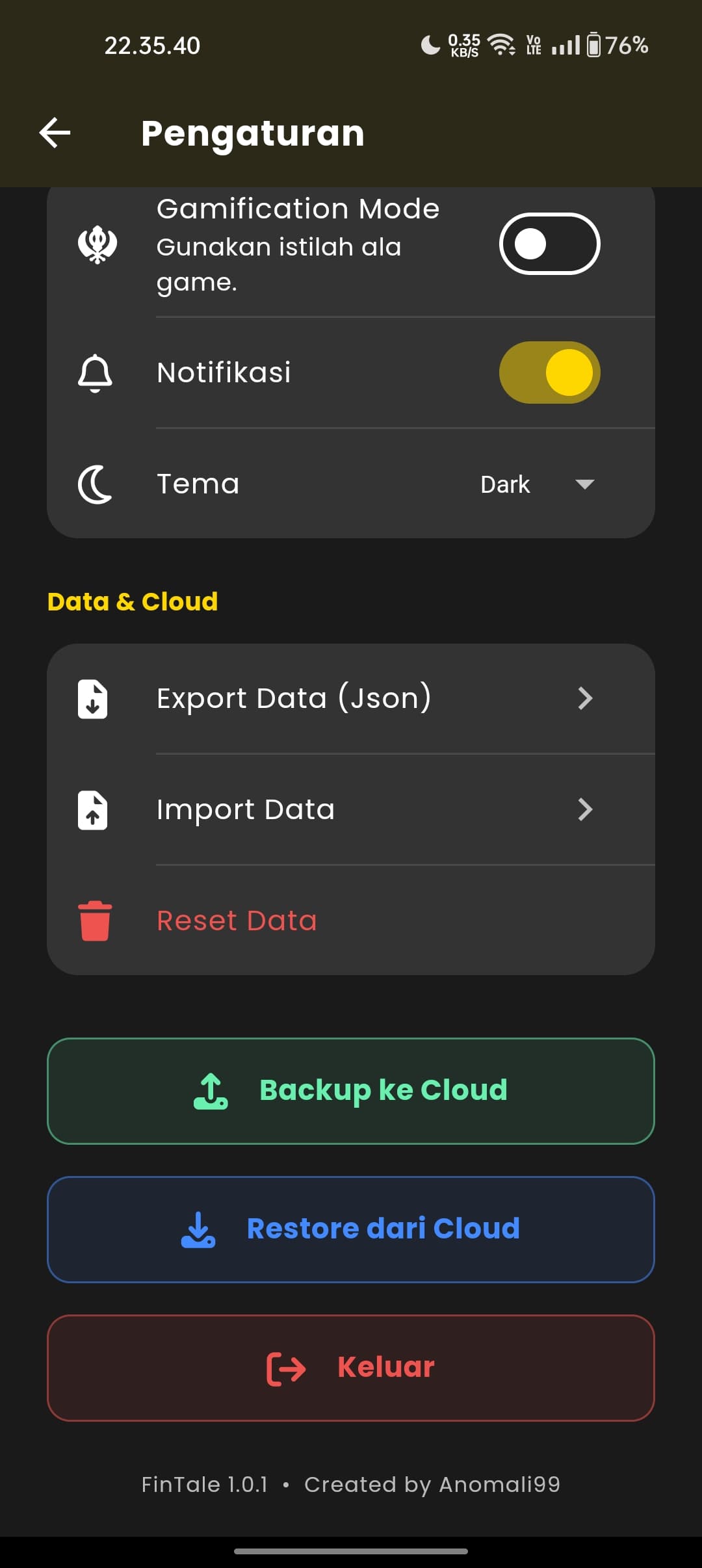App Screen